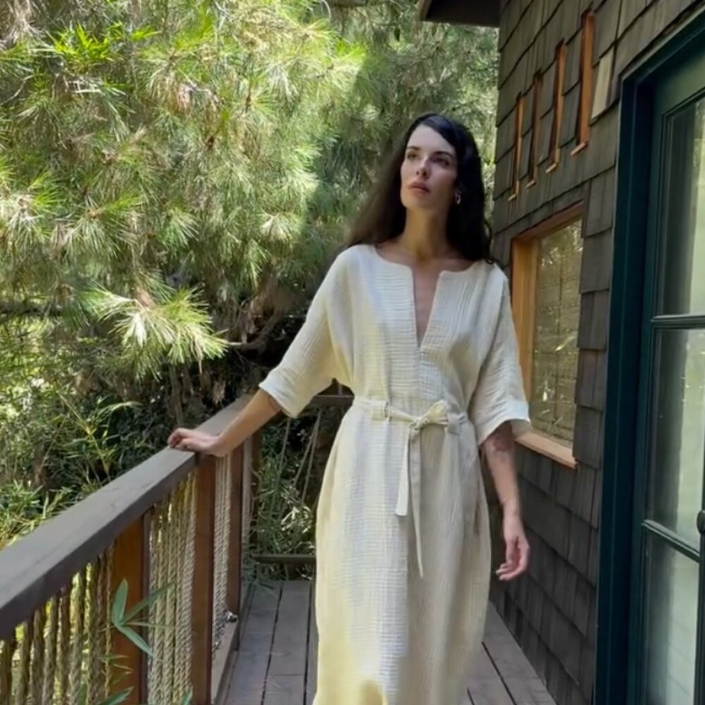 Odd Bird Rüya Tunic - Ivory Large